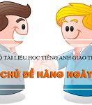 Giao Tiếp Tiếng Anh Chủ Đề An Uống