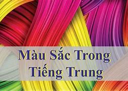 Màu Sắc Trong Tiếng Trung Phồn Thể